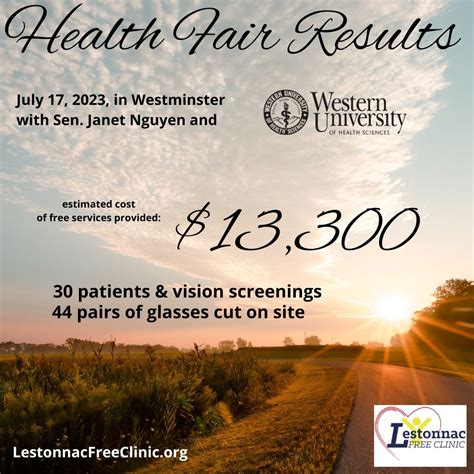 Lestonnac Free Clinic on LinkedIn: We teamed up with Senator Janet Nguyen and Western University ...