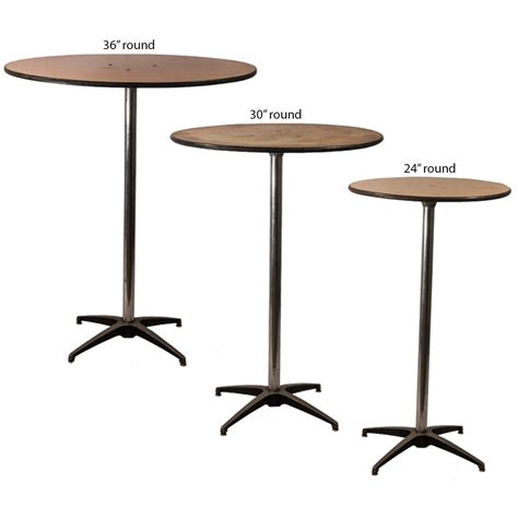 Cocktail Table - 36" Round - Celebrations! Party Rentals