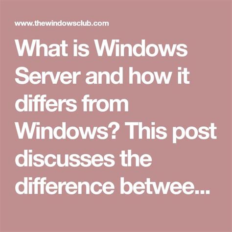 Image result for Windows Server Vs Windows 7