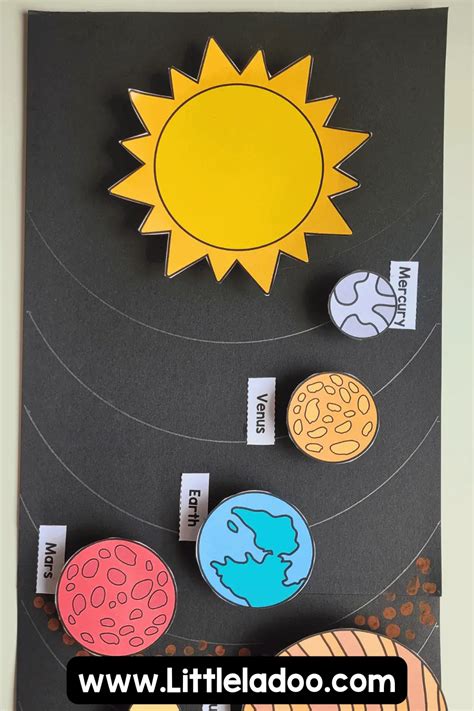 Solar System Craft Projects 的图像结果