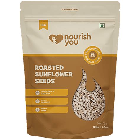 Buy Nourish you Roasted Sunflower Seeds Online at Best Price of Rs 106. ...