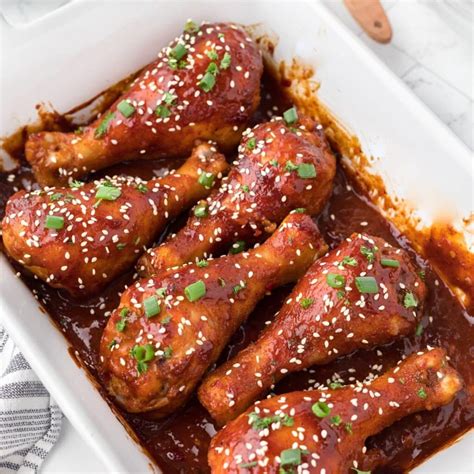 Baked BBQ Chicken Drumsticks - Little Chef Within