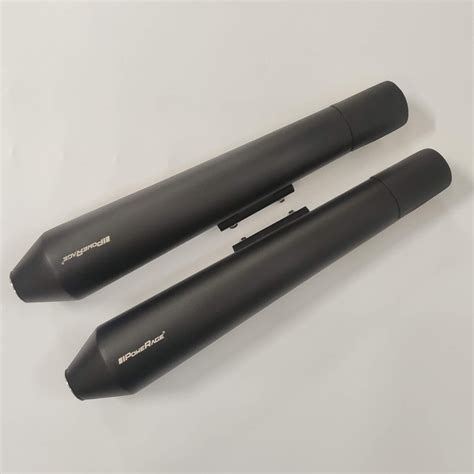 Slip-Ons Exhaust for RE 650 Twins – Black – GTR Pitstop