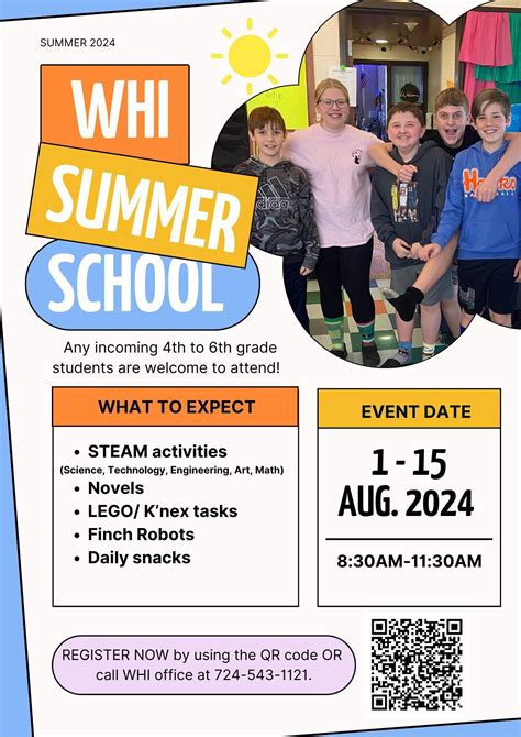 Summer School Information – Academics – West Hills Intermediate