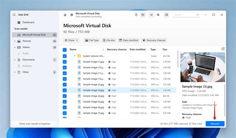 Recover Partition 的图像结果