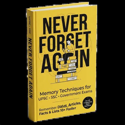 Never Forget Again - Master Memory Techniques for Exams | UPSC, SSC, GK ...
