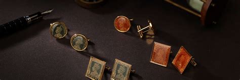Vintage Stamp Cufflinks: Unique Style | Anand Prakash