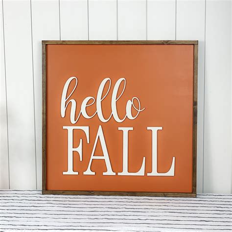 Image result for Hello Fall Sign