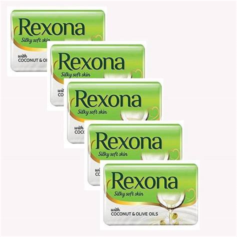 Rexona Silky Soft Bath Soap PACK OF 5 - Price History