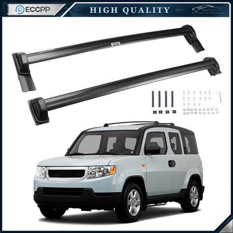 Cross Bar For 2003-2011 Honda Element Roof Rack Bolt-On to Hole Carrier Black | eBay