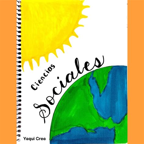 Portadas para Cuadernos de Ciencias Sociales / Caratulas Escolares ...