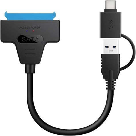 Tobo Type C to SATA Cable USB 3.1 Type C Gen 2 Adapter Cable Hard Drive ...