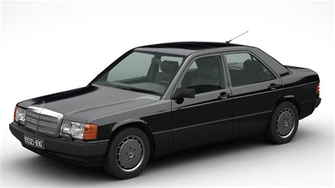 Mercedes Benz 190E 1990 W201 3D Model - TurboSquid 2010148