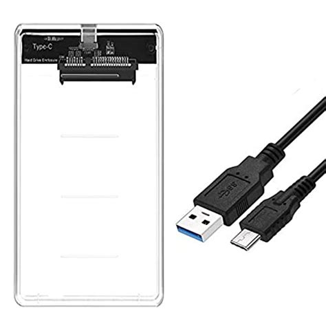 Witamy 2.5" Inch USB 3.1 Type C Sata HDD/SSD External Hard Drive ...