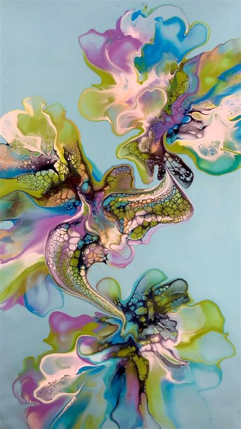 Nancy Wood on Instagram: "Mostly monotone!! I mixed some 8 parts Pebeo ...