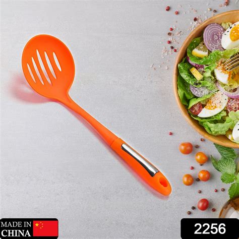 2256 35cm Cooking Shovels Vegetable Colander Scoop Nylon Spoon Large C ...