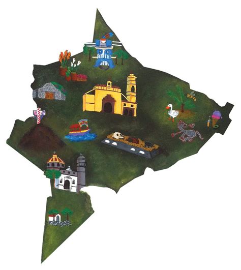 Mapa de mi amado Xochimilco/Map of my beloved Xochimilco