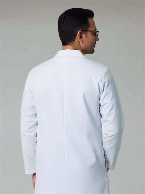 Buy Gitam White Lab Coat with Full Sleeve - Hirawats