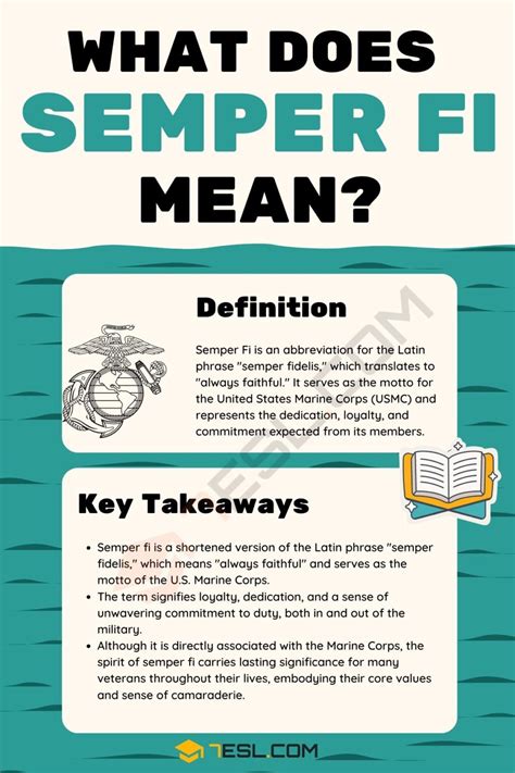 "Semper Fi" Meaning, Origin and Examples • 7ESL