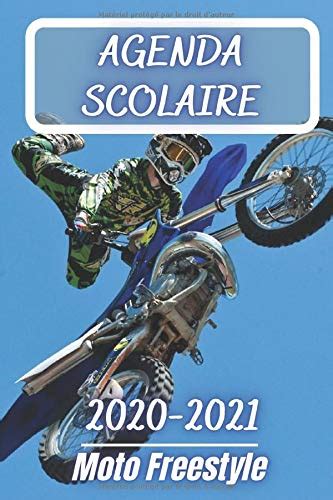 Amazon.in: Buy AGENDA SCOLAIRE 2020-2021 MOTO FREESTYLE: Motocross ...