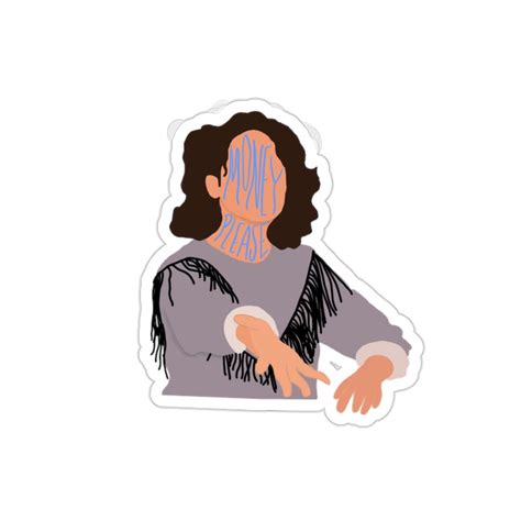 Money Please Mona-lisa Saperstein Parks and Rec Sticker - Etsy