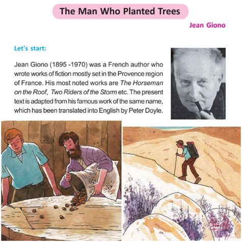 The Man Who Planted Trees|Jean Giono|Wbbse English Class 8|Questions ...