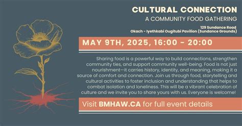 Cultural Connection – A Community Food Gathering, 129 Sundance Rd ...