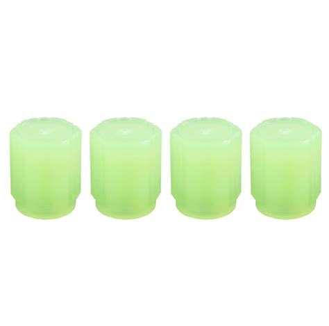 Buy Tyre Valve Caps Luminous Glow Car Tire Valve Cap Covers vaal cap (4 ...