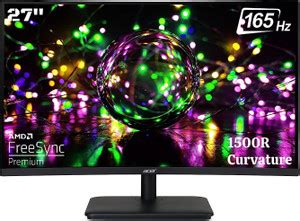 Acer 68.58 cm (27 inch) Curved Full HD LED Backlit VA Panel Gaming ...