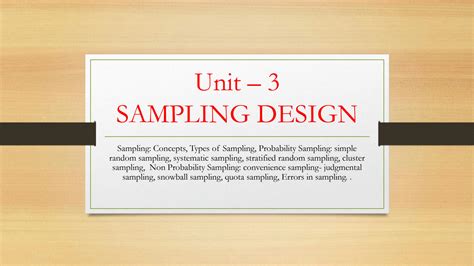 Types of Sampling Design 的图像结果