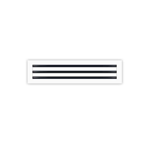 Buy BUILDMART - 24x6 Modern AC Vent Cover - Decorative White Air Vent ...