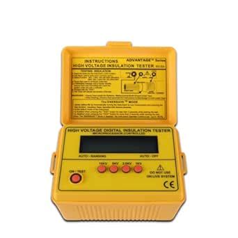 KUSAM-MECO High Voltage 10 KV Digital Insulation Resistance Tester KM ...