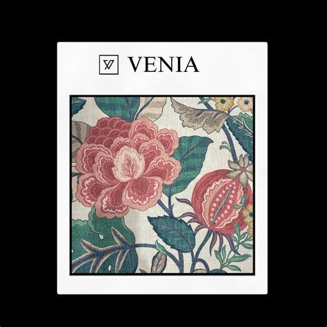 Buy Floral Designer Upholstery & Curtain Fabric Online in India – Venia ...
