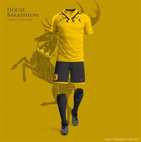 Game of Thrones Football Kits by Nerea Palacios - Footy Headlines