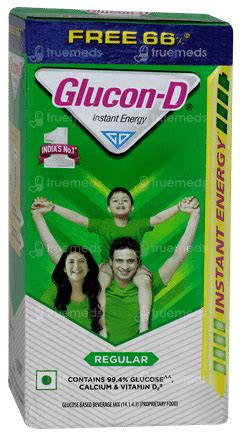 Glucon D Tangy Orange Refill Powder 125 Gm - Uses, Side Effects, Dosage ...