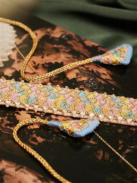 Athena Women Pink Embellished Sequined Belt – Athena Lifestyle