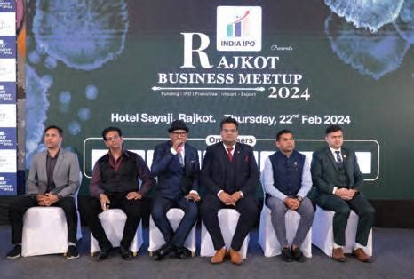 India IPO hosts Rajkot business meet | The Sunday Guardian - newspaper ...