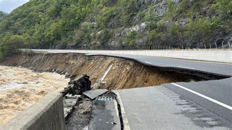 VIDEO: Roads, bridges washed away in Chimney Rock, North Carolina | Fox ...