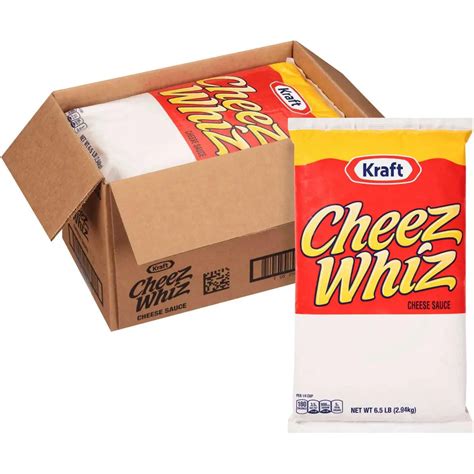 Cheez Whiz Original Cheese Sauce Bulk Food Service 6.5 lbs (6/Case)
