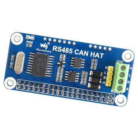 Raspberry Pi 4B/3B+/Zero RS485 CAN HAT Allows Stable Module Extension ...