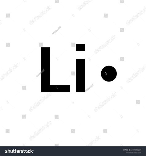 Lewis Structure Lithium Li Stock Vector (Royalty Free) 2109850214 ...