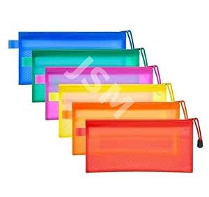 JSMSH Multipurpose Waterproof Zipper Pouches Document Holder/Pen Pencil ...
