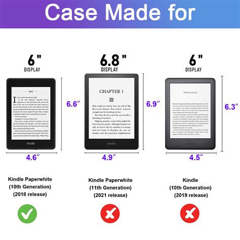 Kindle Paperwhite Dimensions