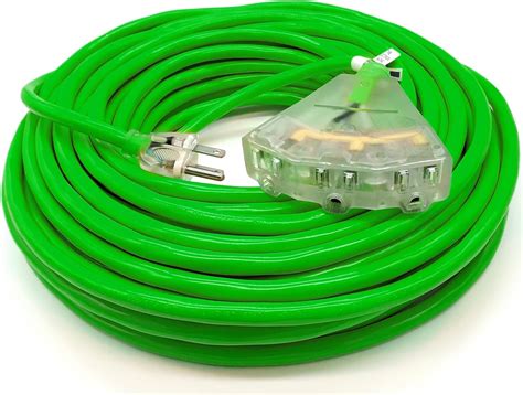 100 ft Heavy Duty Extension Cord - 14 Gauge Outdoor Extension_Cord ...