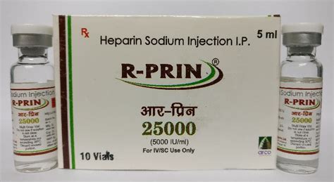 Heparin Injection Exporter & Supplier from Mumbai