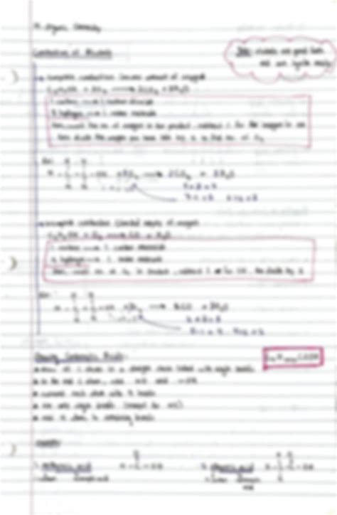 SOLUTION: Revision notes chapter 14 organic chemistry part 3 cambridge ...
