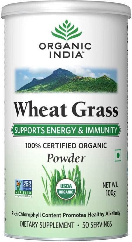 ORGANIC INDIA Wheat Grass Powder Price in India - Buy ORGANIC INDIA ...