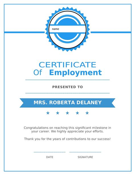 Records Of Employment Sample at Laura Mullen blog