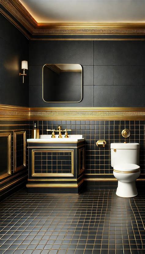 20 Gorgeous Black and Gold Bathroom Ideas to Impress Your Guests (2026)