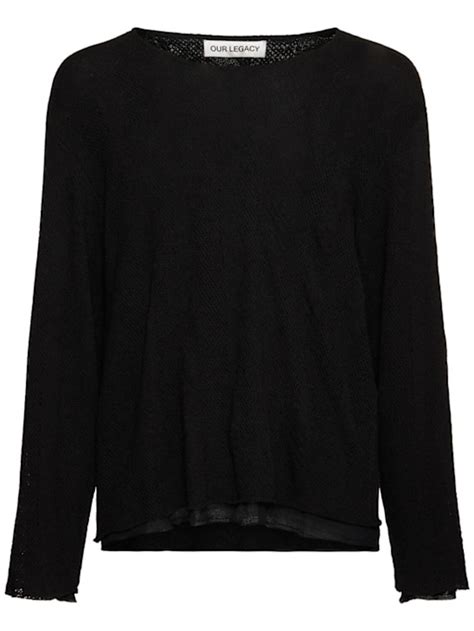 Double lock long-sleeve t-shirt - Our Legacy - Men | Luisaviaroma